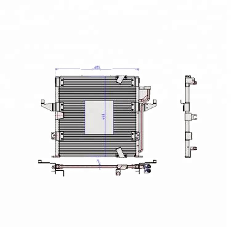 Radiator Spare Parts Car Radiator 64531385165 Aluminum Car pa66 gf30 Radiator Used For  316 i E36