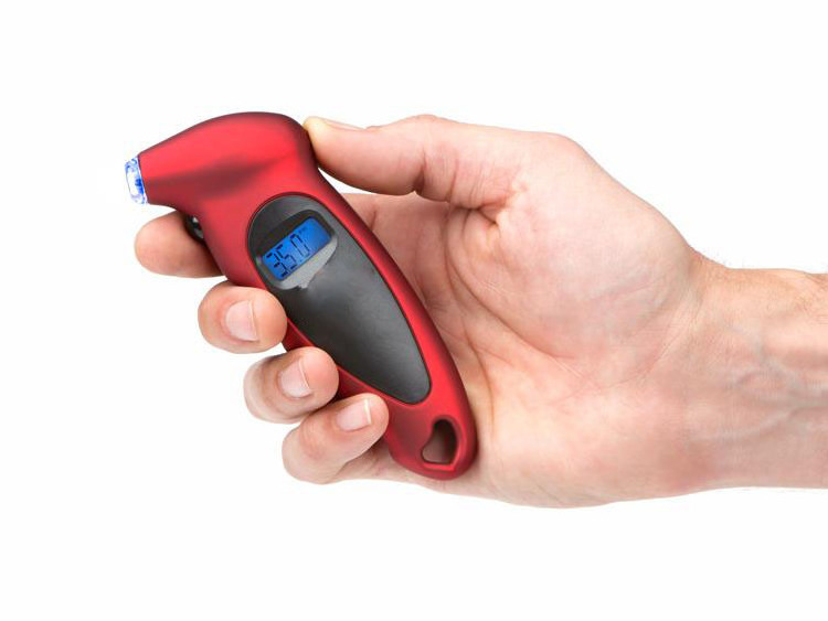 Nitoyo Digital Tire Pressure Gauge 150 PSI 4 Settings Car Truck Bicycle Backlit LCD Non-Slip Grip