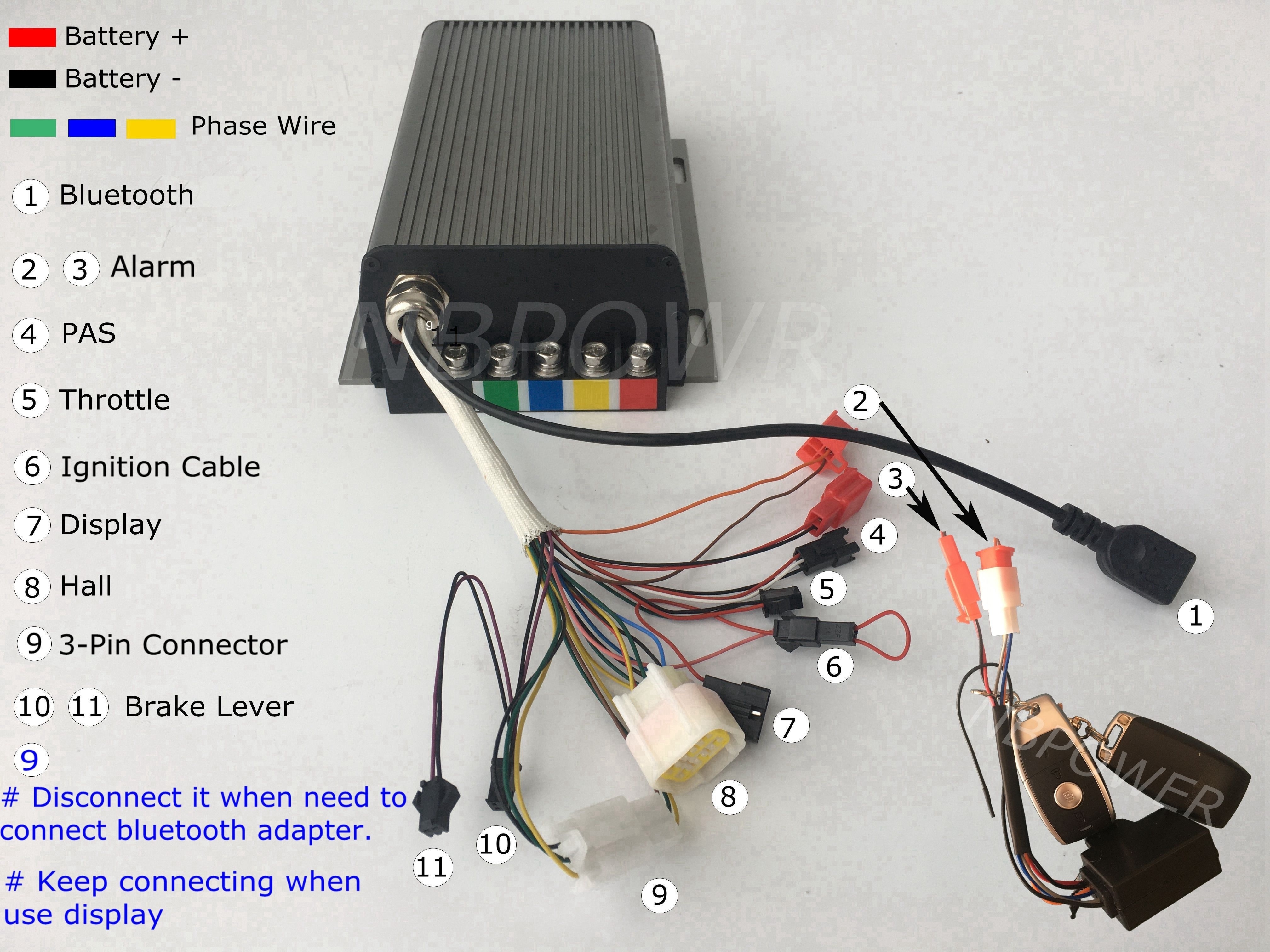 72V3000w QS 205 150-190mm dropout fat tire bike electric motor kit for SUPER-73 bicycle electric