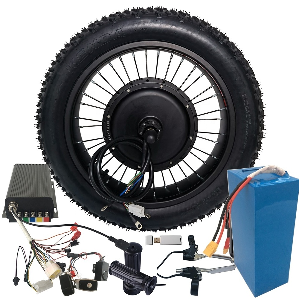 72V3000w QS 205 150-190mm dropout fat tire bike electric motor kit for SUPER-73 bicycle electric