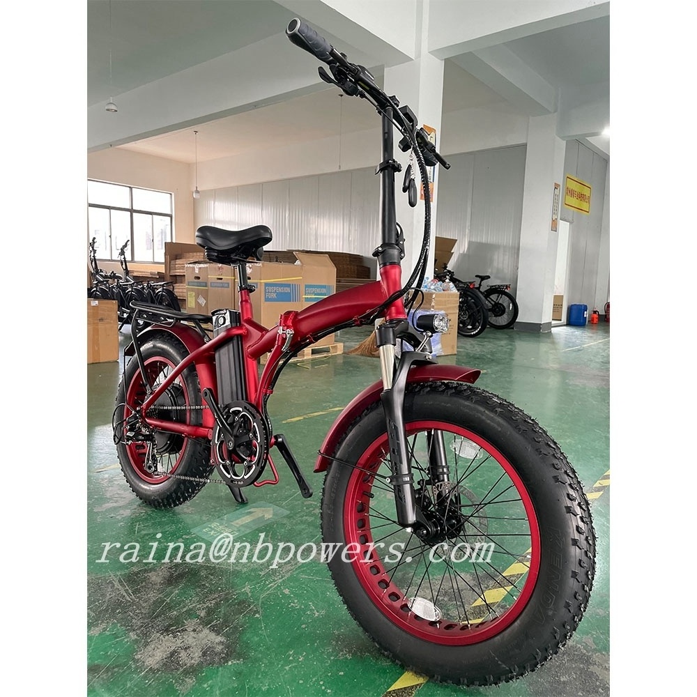 Very Popular Fat Tire Folding bicycle electric 20