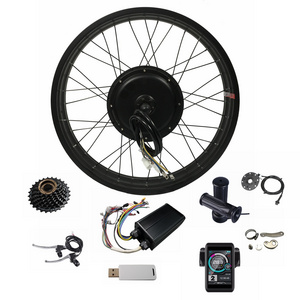 US Free Shipping  170mm  dropout  Fat type motor wheel kits 72V 2000W Hub Motor Ebike conversion parts