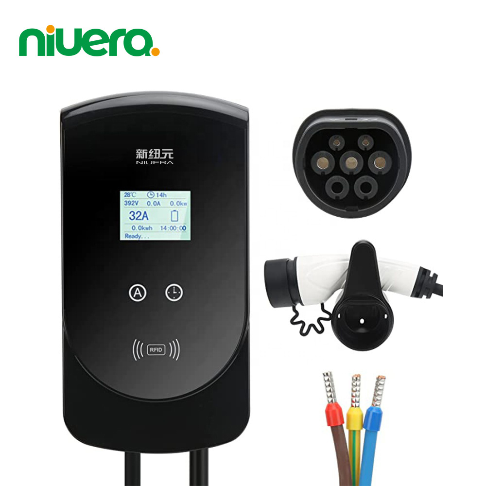 Level 2 Electric Vehicle (EV) Charger 48 amp Indoor/Outdoor Electric Car Charger Works with 120V or 240V Outlets