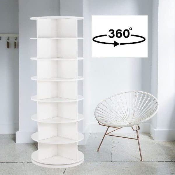 Own Brand Storage Shoe Rack Rotating 360 For Home 7 Layers Can Accommodate Over 35 Pairs Of Shoes Shoe Cabinet