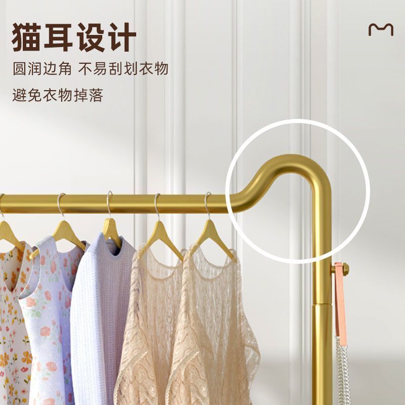 Metal Clothing Rack Clothes Garment Rack with Bottom Shelf Clothing Rack for Hanging Clothes