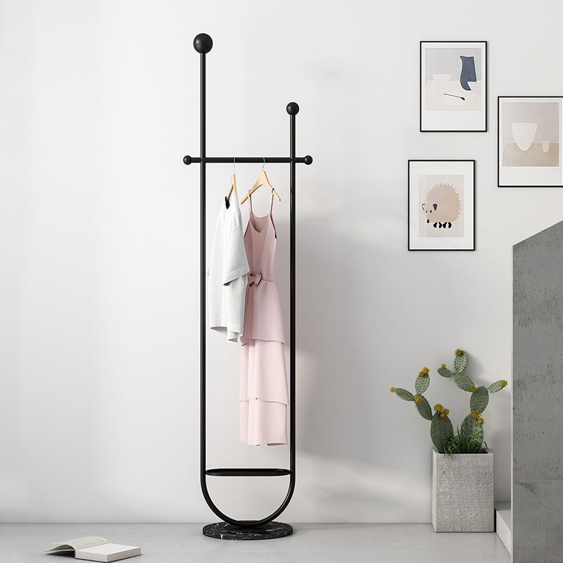 Luxury metal coat racks bedroom small simple standing coat rack home simple modern coat rack hanger stand