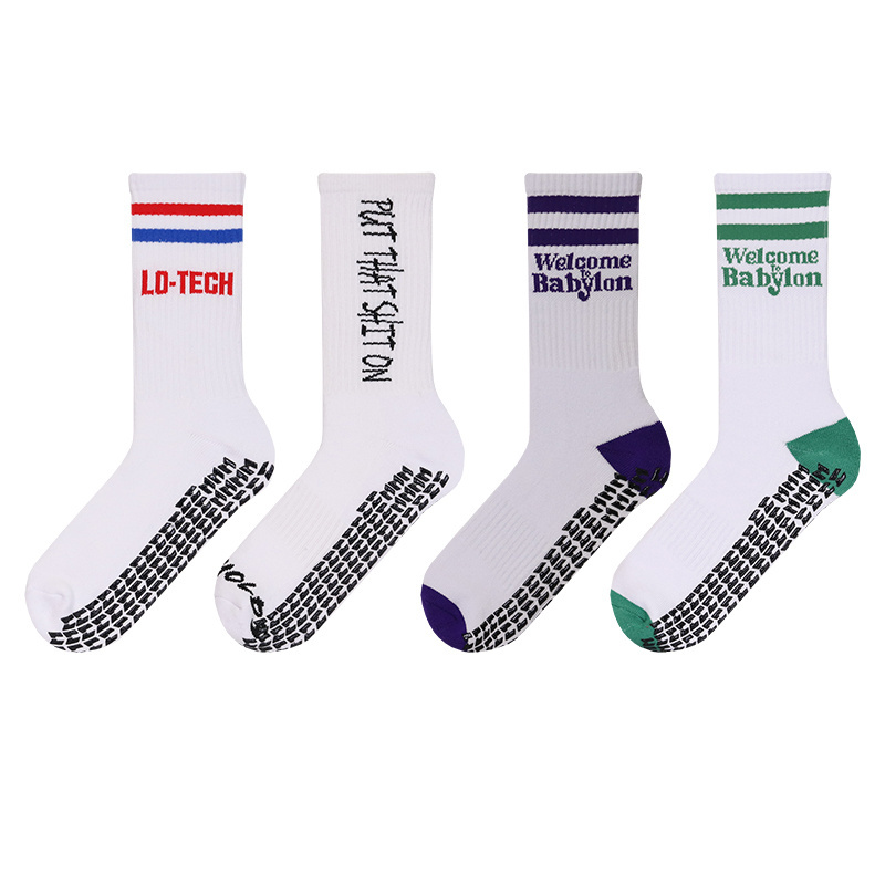 Custom high quality OEM non-slip cotton wear-resistant basketball sports socks