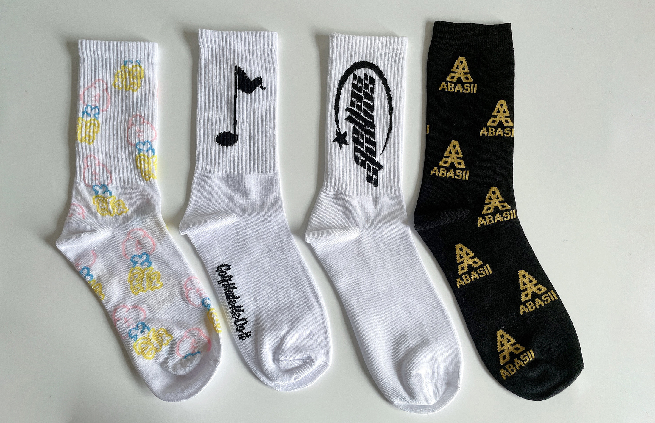 NM Socks custom LOGO combed cotton personality creative socks processing custom men's and women's socks