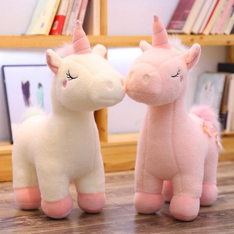 Niuniu Daddy High Quality 60cm Kids Animal Shape Dolls Rainbow Unicorn Stuffed Plush Toys