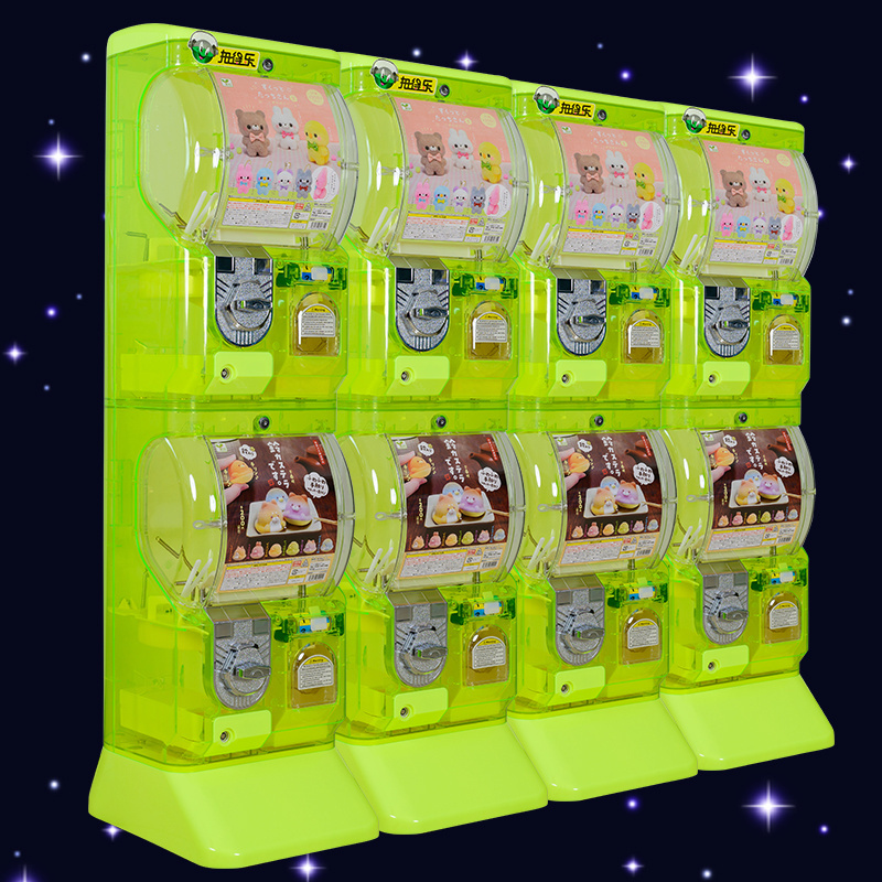 Crystal capsule toy vending machine