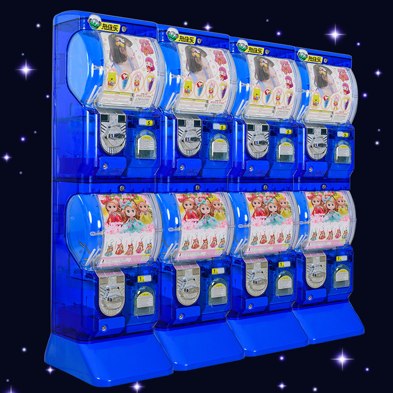 Crystal capsule toy vending machine