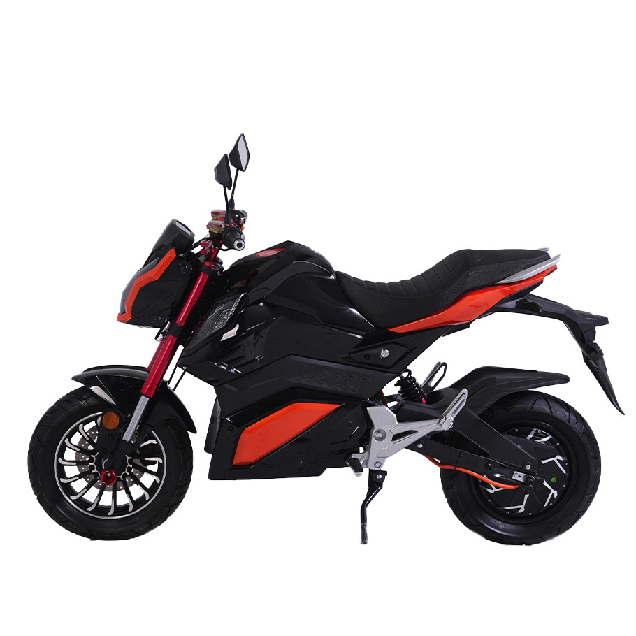 SKD Hot Sale Long Service Life 72v 3000w Durable Strong Electric Motorcycle For Adults