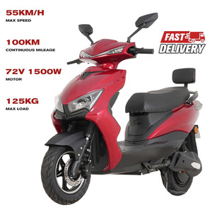 CKD Electric motorcycle 72v 1500w 55km/H cross-country motorcycle adult electric scooter