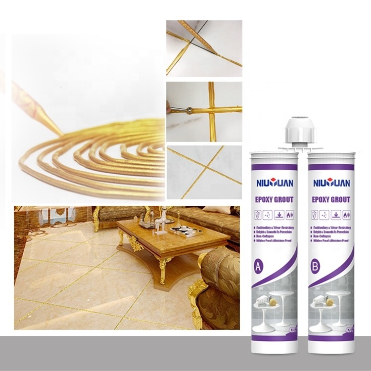 Niu Yuan Colorful Tile Joint Mixture /Grout/Sealant/Crack filler for Ceramic Tile