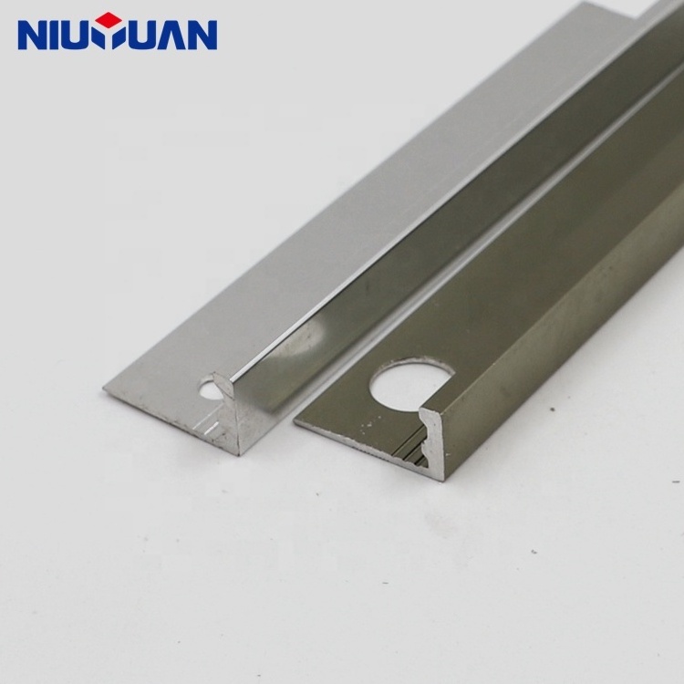 Customized Decoration Wall Corner  Aluminum Metal Edge Trim Molding Strips