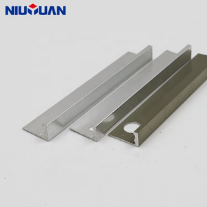 Customized Decoration Wall Corner  Aluminum Metal Edge Trim Molding Strips