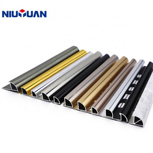 Custom Metal Strips Flooring Round Corner Ceramic Mirror Aluminum Tile Edge Trim