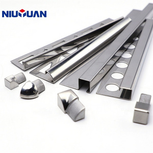 Tile Profile Ceramic Protection Tile Accessories Wall Edge Corners Metal 201 304 314 Stainless Steel Tile Trim Strip