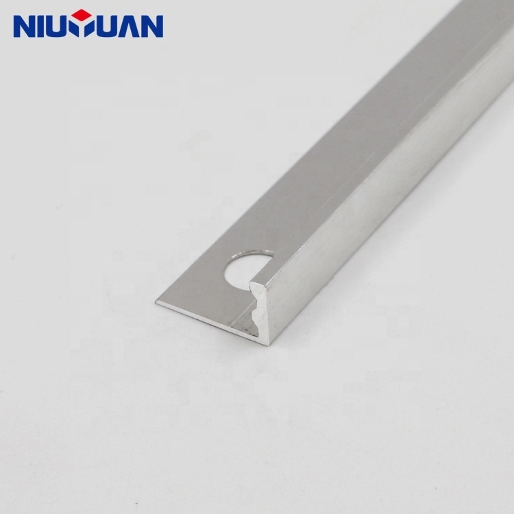 Customized Decoration Wall Corner  Aluminum Metal Edge Trim Molding Strips