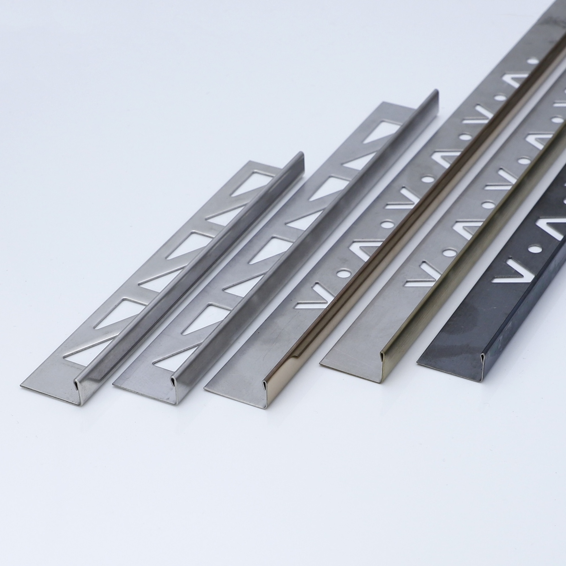 NIUYUAN Tile Accessories Decoration 304 Tile Profiles Stainless Steel Tile Edge Trim For Corner