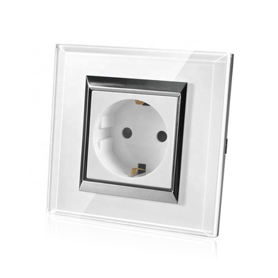 Hight Quality wall switch socket for Europe standard  universal Single switches and sockets