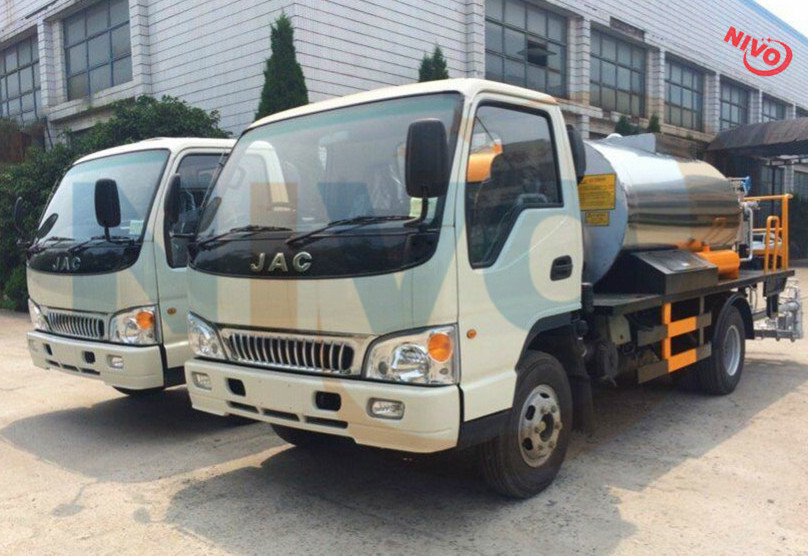 NIVO 5000L Asphalt sprayer tar truck distributor mounted bitumen sprayer asphalt paver truck or upbody or chassis parts