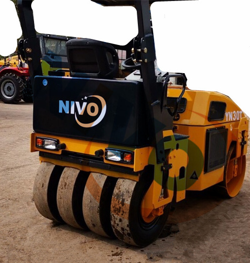 Nivo YN30T 3000kg Tyre Combined mini vibratory road roller compactor 3ton pneumatic tire roller YNR15/17 or parts