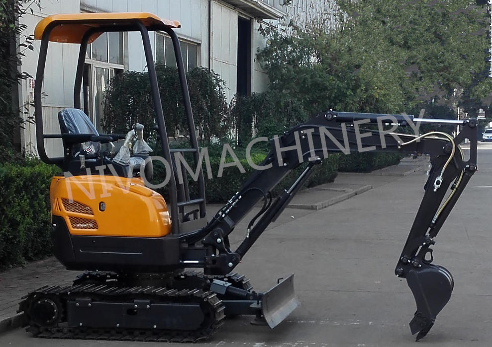 mini excavator NIVO NV20 2ton crawler excavator with swing boom or Japan engine for narrow area garden digger or parts