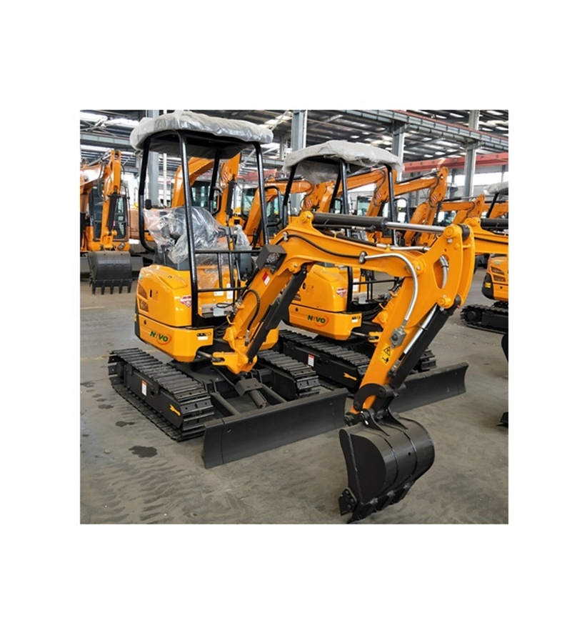 mini excavator NIVO NV20 2ton crawler excavator with swing boom or Japan engine for narrow area garden digger or parts