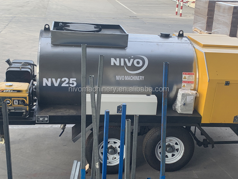 NIVO 5000L Asphalt sprayer tar truck distributor mounted bitumen sprayer asphalt paver truck or upbody or chassis parts