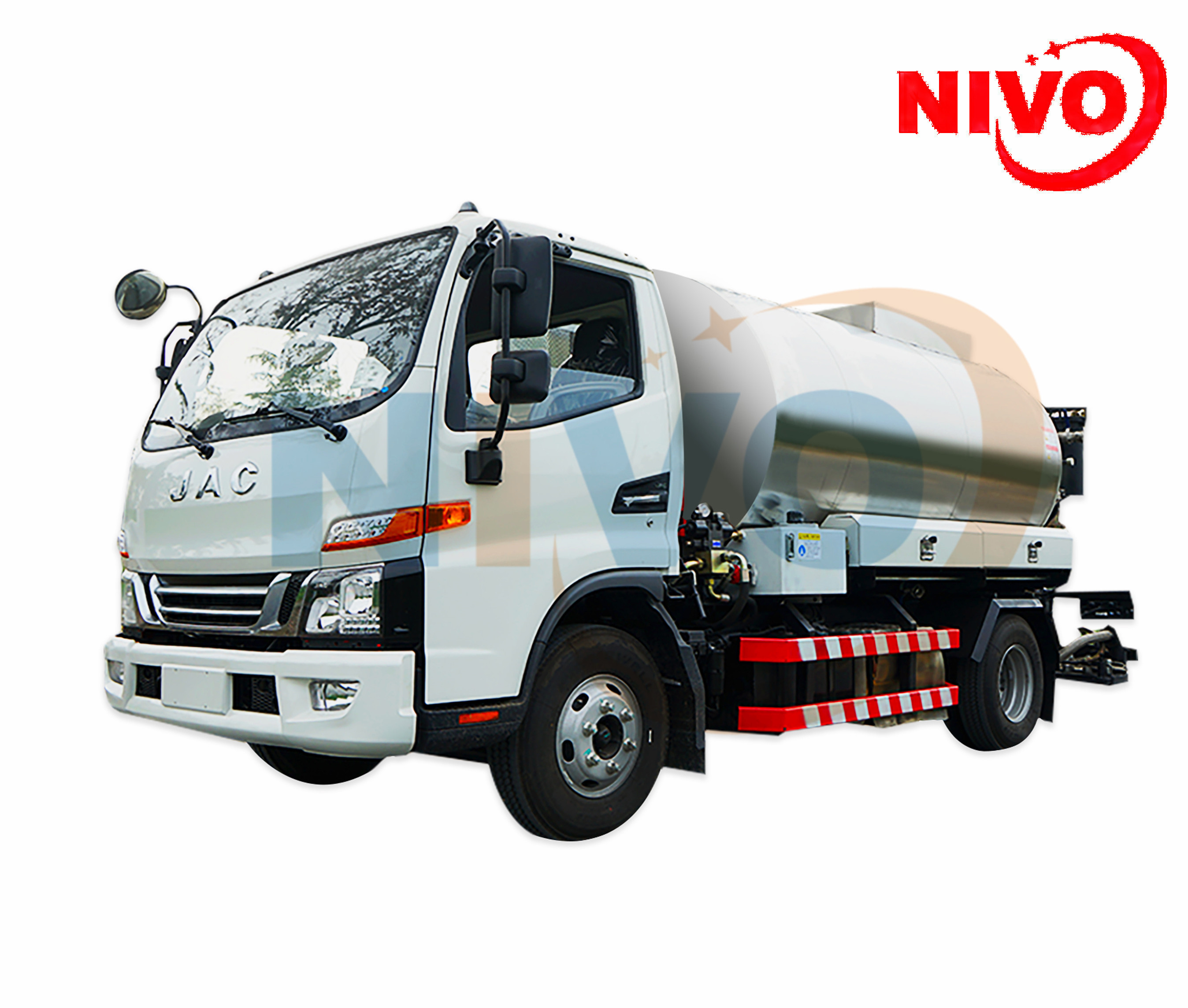 NIVO NS5000T 5000L Tar truck Asphalt emulsion sprayer truck mounted bitumen sprayer tar sprayer truck or single upbody parts