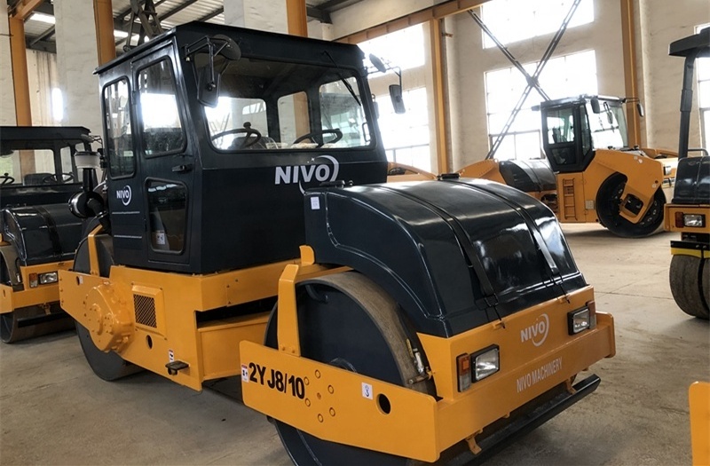 nivo 2YJ8/10 8Ton mini Tandem Static Road Roller 10ton Steel Double Drum Road Roller Compactor machine or parts