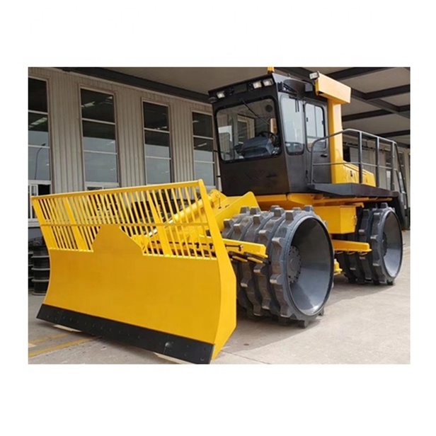 nivo landfill compactor YL233 23ton Hydraulic refuse compactor 4wheel drive garbage compactor truck or 20-35tons or parts