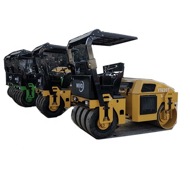 Nivo YN30T 3000kg Tyre Combined mini vibratory road roller compactor 3ton pneumatic tire roller YNR15/17 or parts