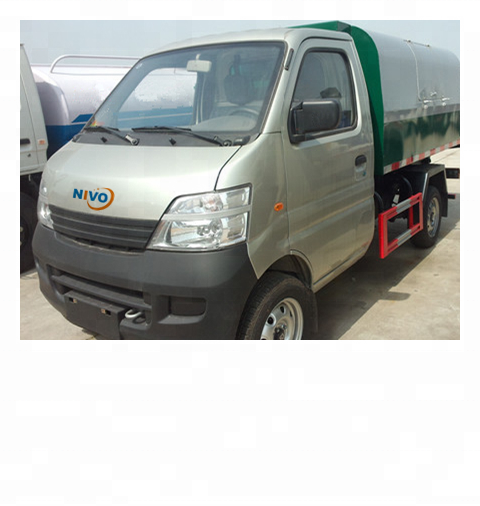 NIVO 2Ton 4*2 Mini Sealed Type Garbage Truck 3cbm capacity or parts