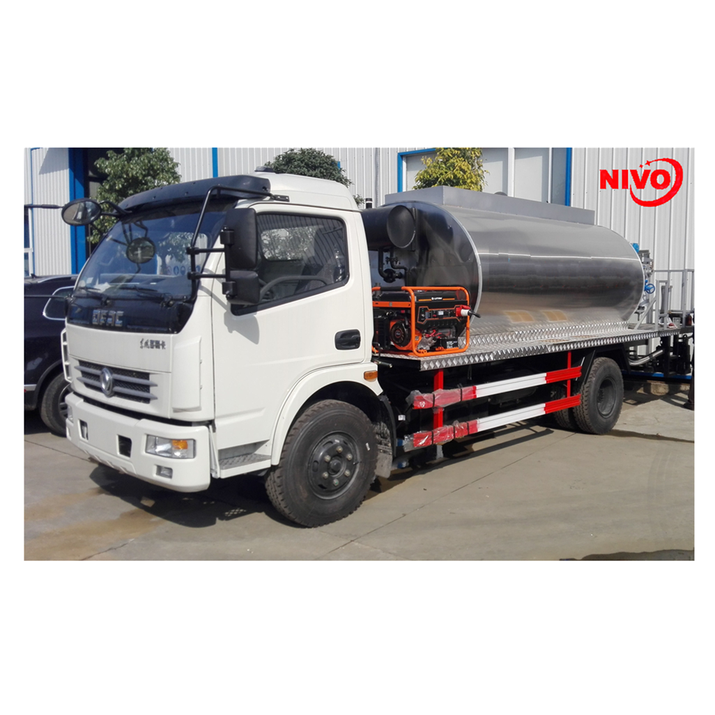 NIVO 5000L Asphalt sprayer tar truck distributor mounted bitumen sprayer asphalt paver truck or upbody or chassis parts