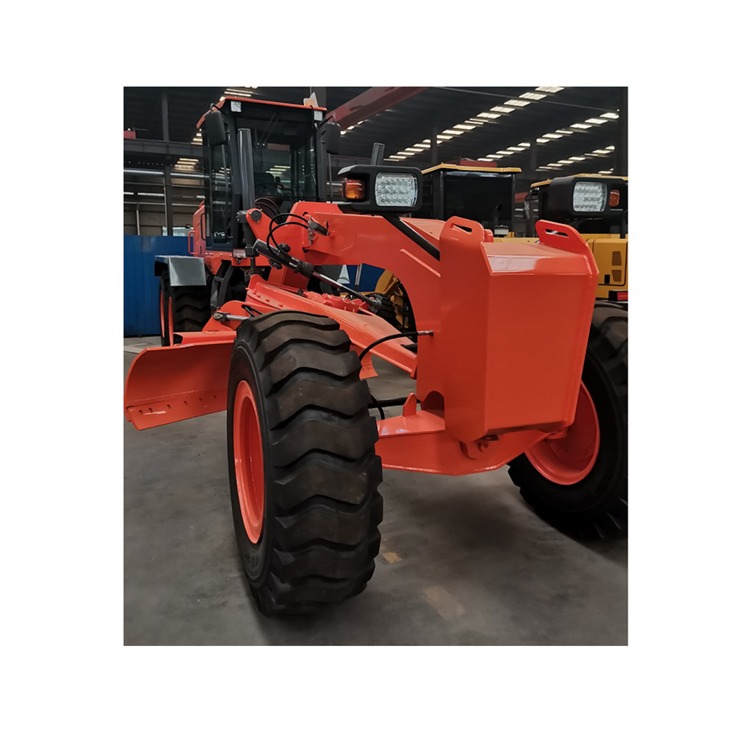 NIVO PY140V 125hp Motor Grader 9ton road construction equipment grader or parts or front blade,rear ripper,fender