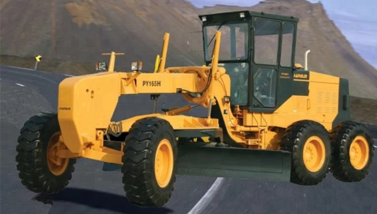 PY165C 16ton hydrodynamic nivo mini motor grader and grader motor road machinery for sale or parts