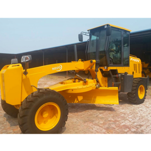 NIVO 65kw mini Motor Grader 6ton PY80V 80hp road roller grader motor or parts or 120hp to 360hp optional work with asphalt paver