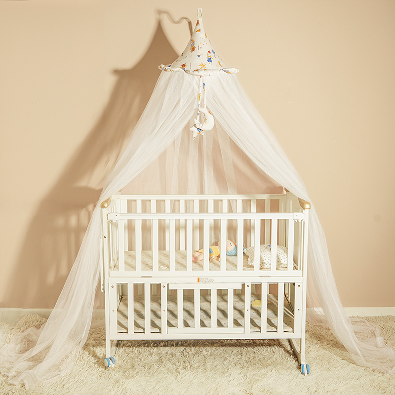 Baby Summer Mosquito Net Netting Canopy for Nursery Crib Bed Cot Canopy