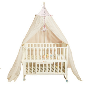 Baby Summer Mosquito Net Netting Canopy for Nursery Crib Bed Cot Canopy