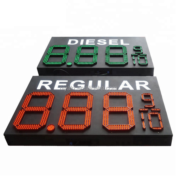 20 inch large number 6 digit module 7 segment led display