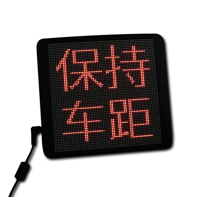 NEW 64x64 dots Wifi APP mobile Control led display for car led display for car rear window