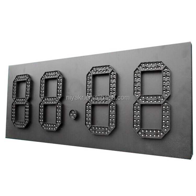 20 inch large number 6 digit module 7 segment led display