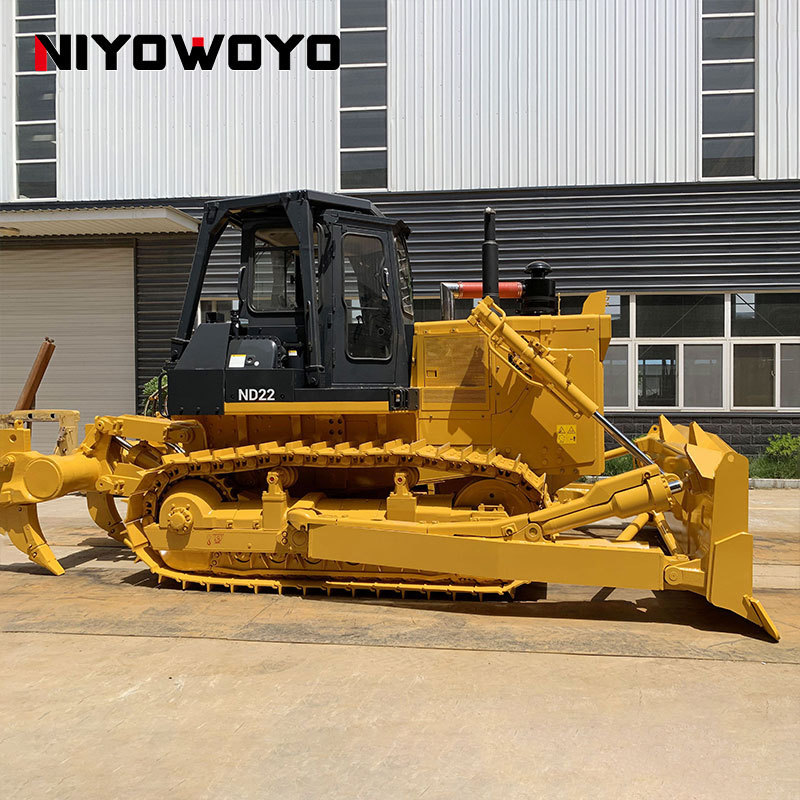 Customized New dozers Compact Bulldozer 220hp 6.4cbm Hydraulic Crawler Drive Bulldozer ND22