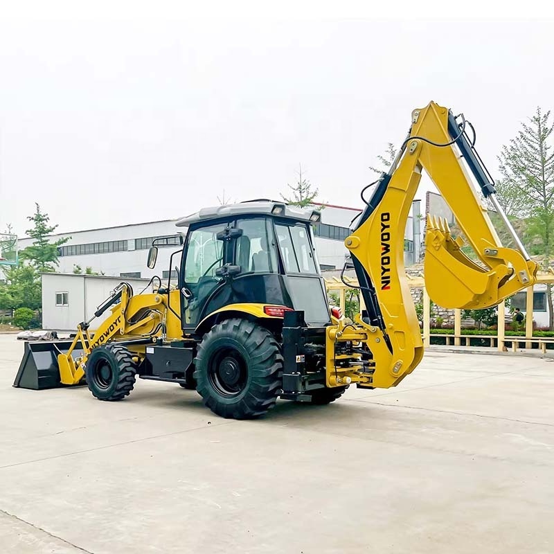 China Factory EPA Engine Wheel Loader Mini Backhoe Excavator Loader 4X4 Backhoe Loader for Sale