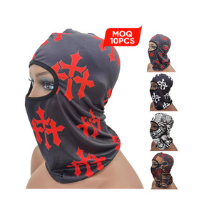 Custom Tactical Balaclava Full Face Cover Men's Anti-UV Sunscreen Mask Face Mask Windproof Ski Ninja Mask