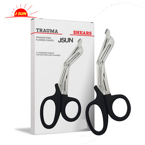 Chinese supplier stainless steel trauma shears medical bandage scissors