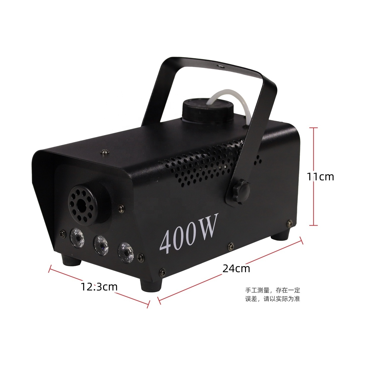 400w LED MINI Smoke machine fog machine Hazer for wedding party stage light with remote control DJ night club