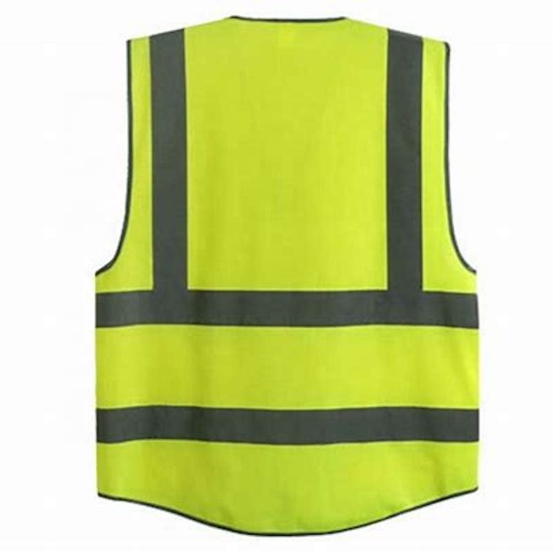 Unisex Hi Vis Night Riding  Belt Polyester Traffic Construction Work Vest Reflective Running Safety Vest